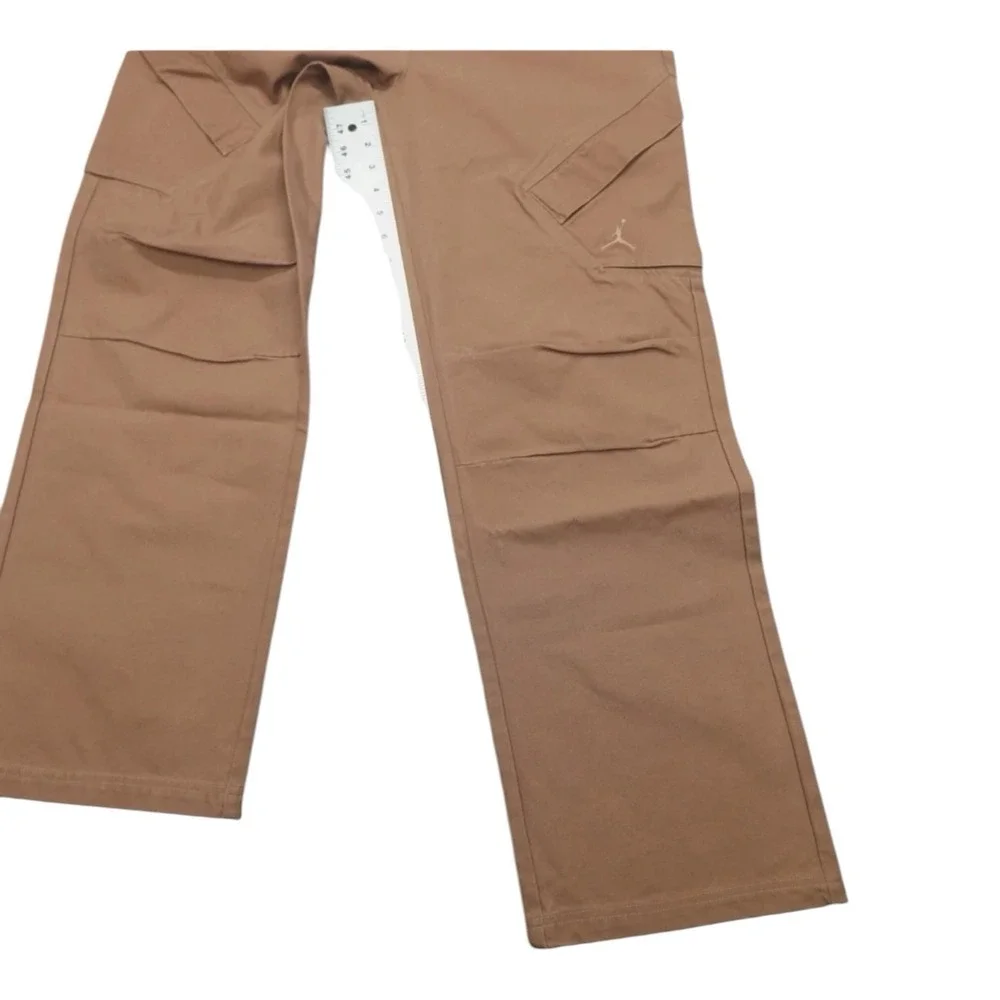 Air Jordan Women's Chicago Tan/Brown Canvas Cargo Pants (FV7098-223) Size M
